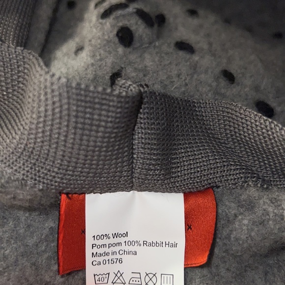 Canadian Hat 1918 Wool Rabbit Fur Beret - Picture 3 of 7